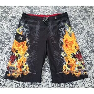 ZeroXposur Swim Trunks Boys 18-20 Board Shorts Drawstring Casual Sportswear